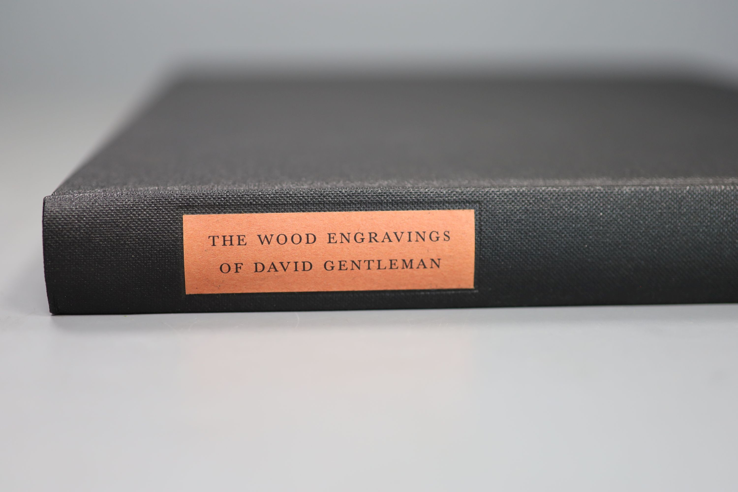 Gentleman, David - The Wood Engravings of David Gentleman, oblong folio, cloth, number 290 of 350, signed by the artist, introduction by Fiona MacCarthy, Montgomery, 2000, with slip case
